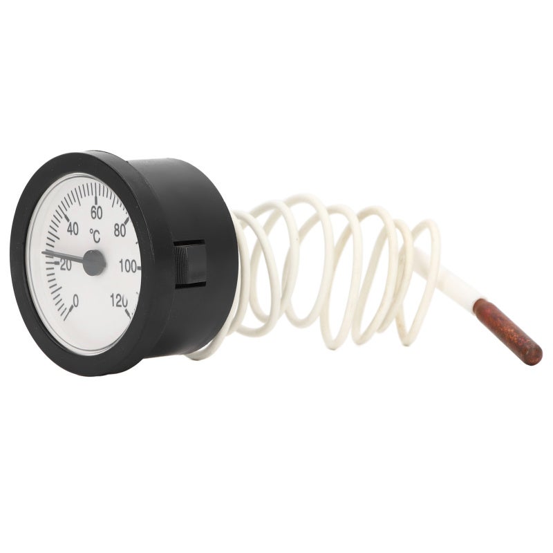 Bimetal Thermometer Gauge:  Fast Response, Vibration Resistant - Electric Contact Temperature Gauge for Industrial Testing, Scientific Research, Pet & Plant Environments - Image 4