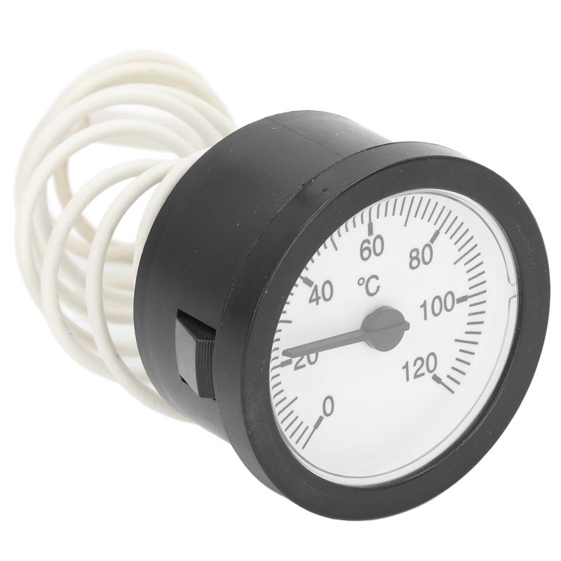 Bimetal Thermometer Gauge:  Fast Response, Vibration Resistant - Electric Contact Temperature Gauge for Industrial Testing, Scientific Research, Pet & Plant Environments - Image 2