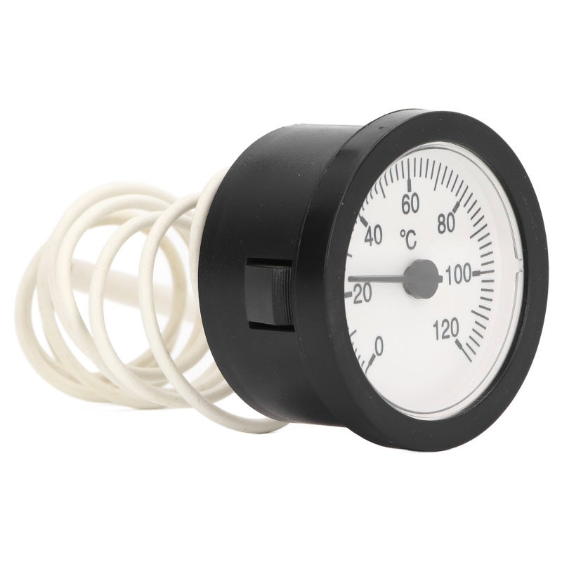 Bimetal Thermometer Gauge:  Fast Response, Vibration Resistant - Electric Contact Temperature Gauge for Industrial Testing, Scientific Research, Pet & Plant Environments - Image 3