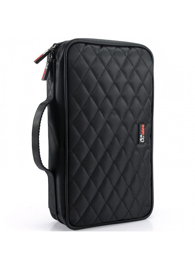 CCidea CCidea 96 Capacity CD/DVD Case Holder Portable Wallet Disc Storage Binder for Car, Home, Office and Travel (96-Black) Specials  - Image 1