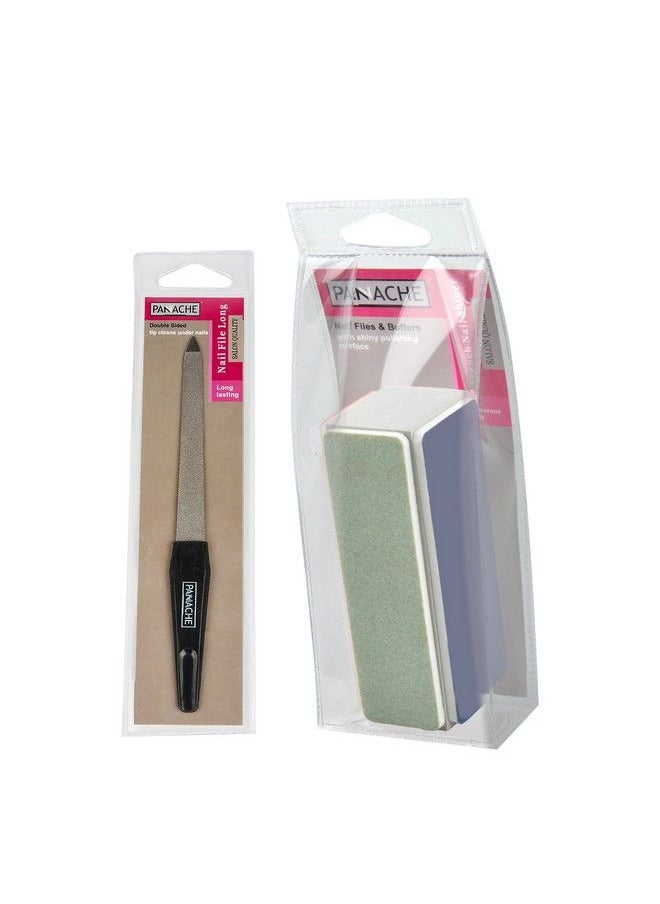 Panache French Nail Shiner And File And Buffer (Green And Black)  - Image 4