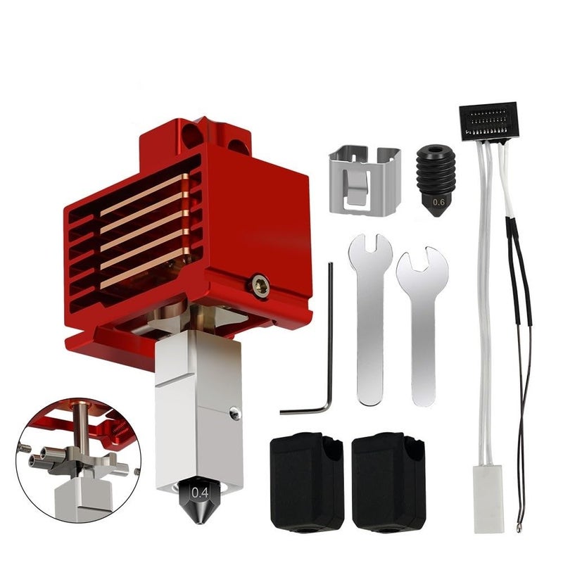 Bambu Lab P1P P1S V3 0 ترقية فوهة التسخين رأس الطباعة قطع طابعة ثلاثية الأبعاد - Image 3