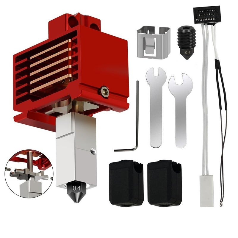 Bambu Lab P1P P1S V3 0 ترقية فوهة التسخين رأس الطباعة قطع طابعة ثلاثية الأبعاد - Image 2