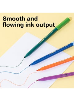 Deli Deli EC167 Magic Felt Pen Set – 16 Colors + 2 Color Changers, Magical Color-Changing Effect, Non-Toxic, Ideal for Kids' Drawing and Coloring.  - Image 5