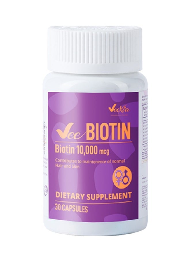 Veexia - 30 Capsules Vee Biotin - Image 1