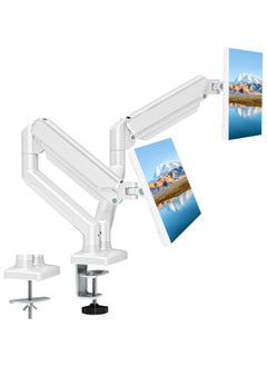 Double arm support white