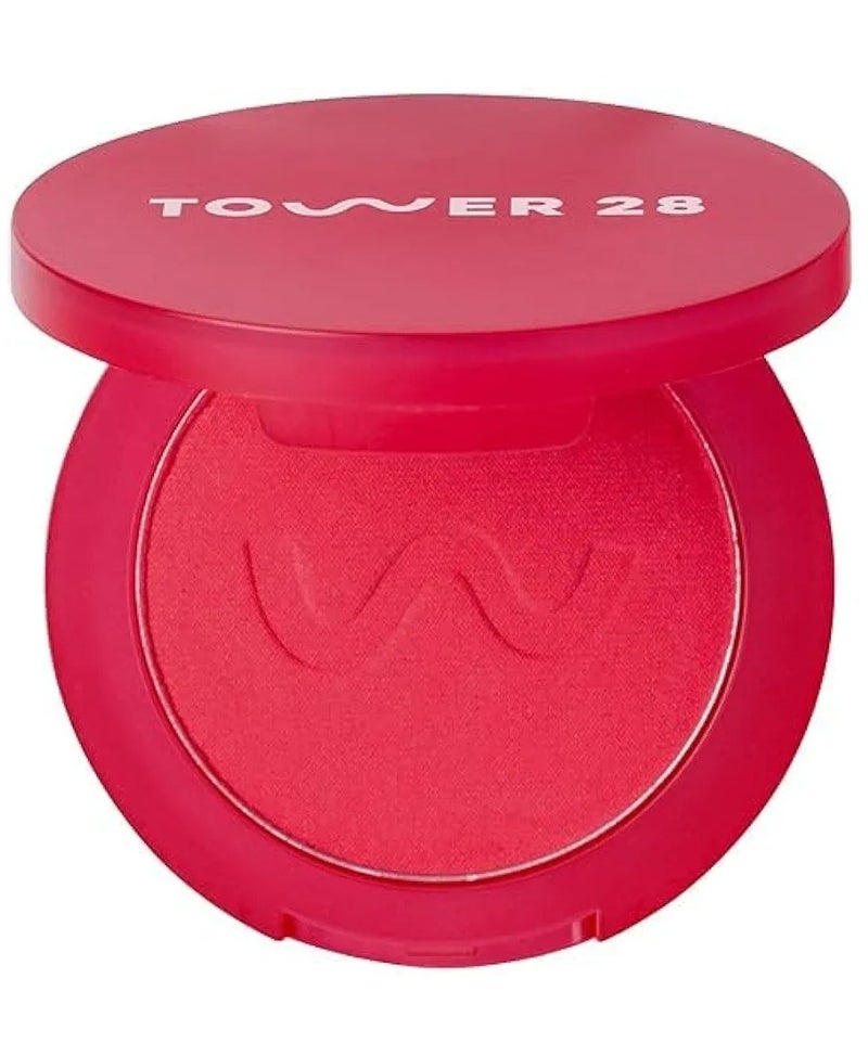 Tower 28 Jet Set Matte Blush Powder - Sunset Shirley - Image 1