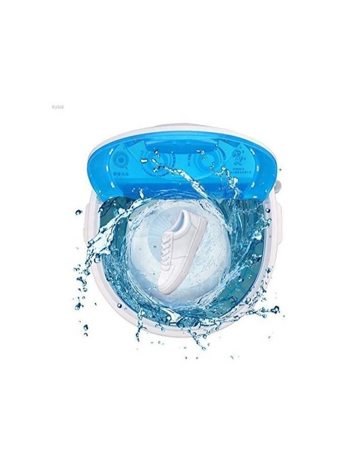 Gravity SHOES WASHING MACHINE PORTABLE 360° FAST CLEANING SHOES SANITIZER WITH 2 IN 1 CLOTHES CLEANING WITH ARTIFACT BRUSH FOR SHOES  - Image 2