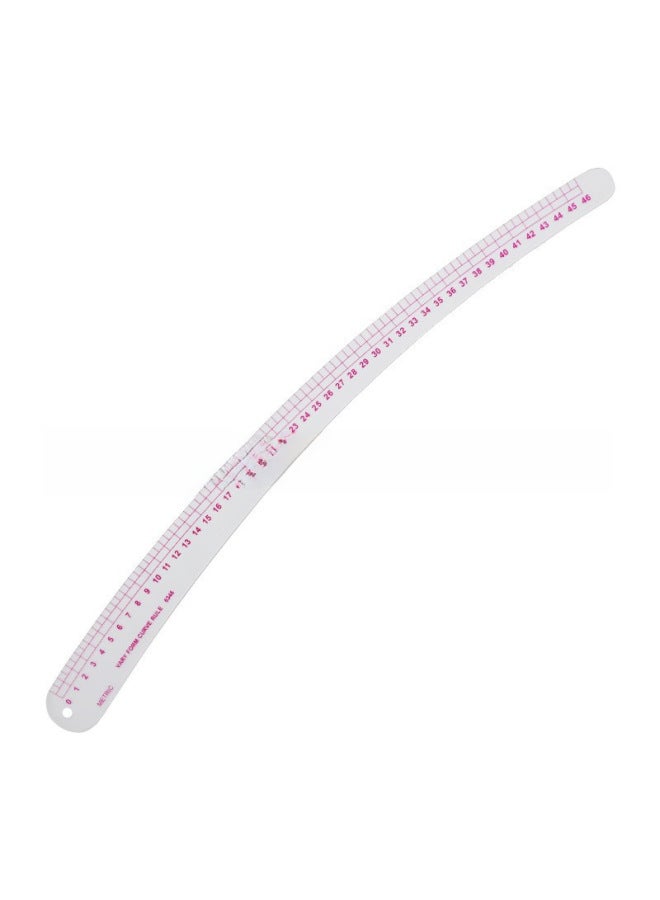 Direct Curve Ruler Button Arc Ruler Clothing Ruler Version Ruler Cutting Ruler Suit Sleeve Cage Ruler Put Yard Ruler Collection - Image 1