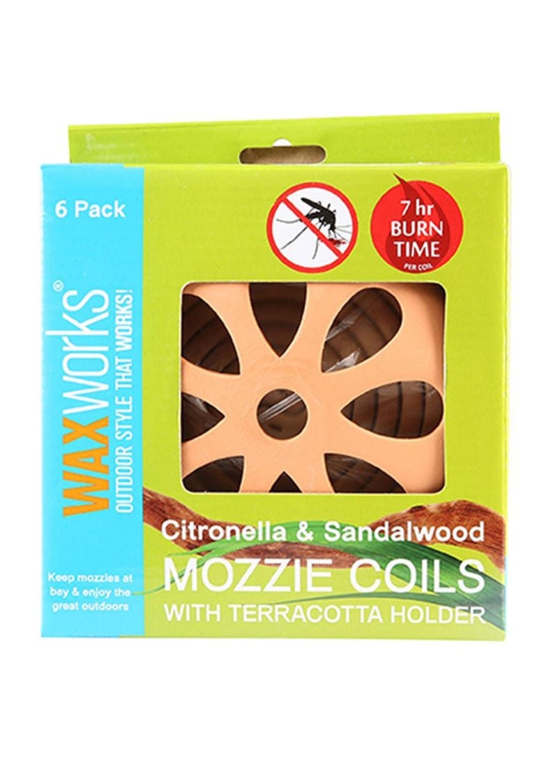 Waxworks Incense Coil With Holder