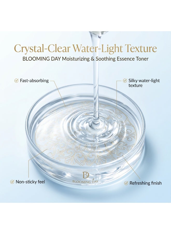 Blooming Day Soothing Hydration Toner 150ml – Lightweight Moisturizing & Refreshing Facial Toner with Hyaluronic Acid, Glycerin & Panthenol for Soft, Smooth Skin - Image 3