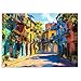 Artipuz Jigsaw Puzzles for Adults 1000 Pieces Colorful Italy Street 276 x 197 Stress Relief Cognitive Challenge Ideal Mindfulness Gift for Family Game Night Artistic Wall Decor - Image 2