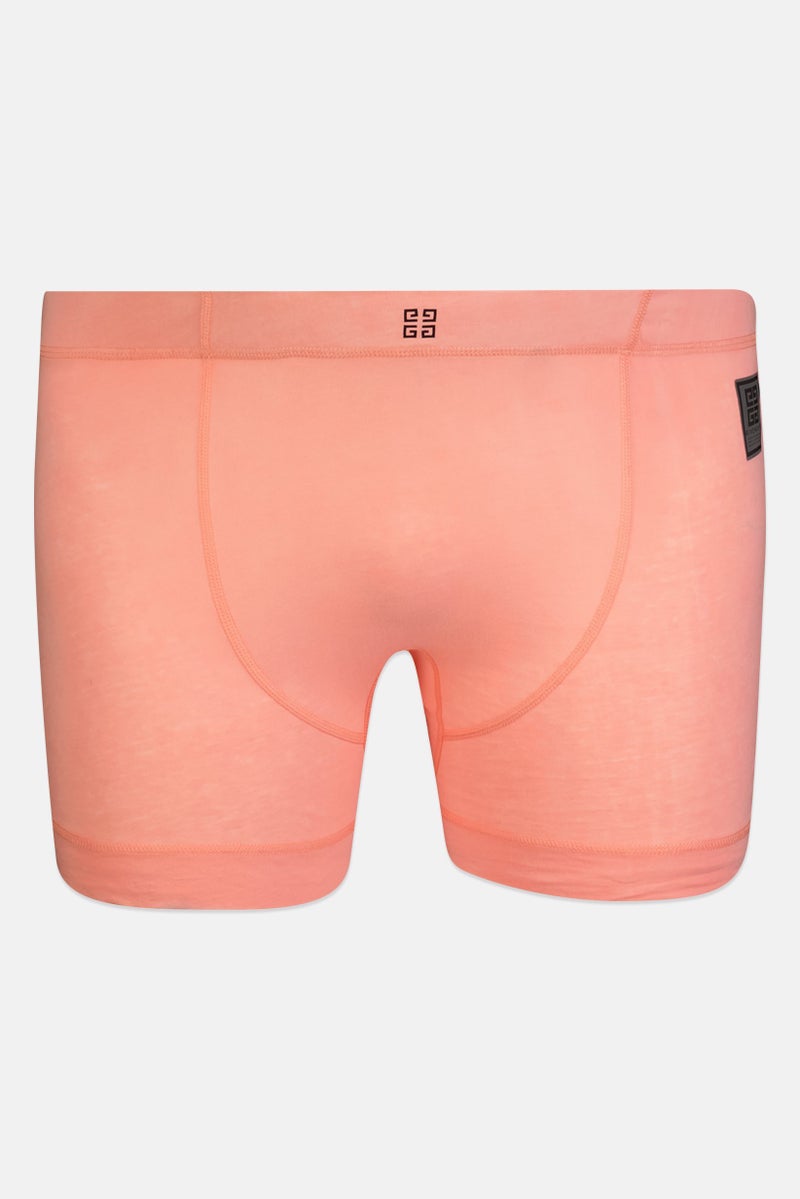 GIVENCHY Men One Piece Brand Logo Boxer, Coral - Image 3