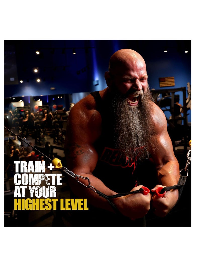 REDCON1 Total War Pre Workout Powder Preworkout for Men & Women Cherry Bomb, 7.72 oz 15 Servings - Image 3