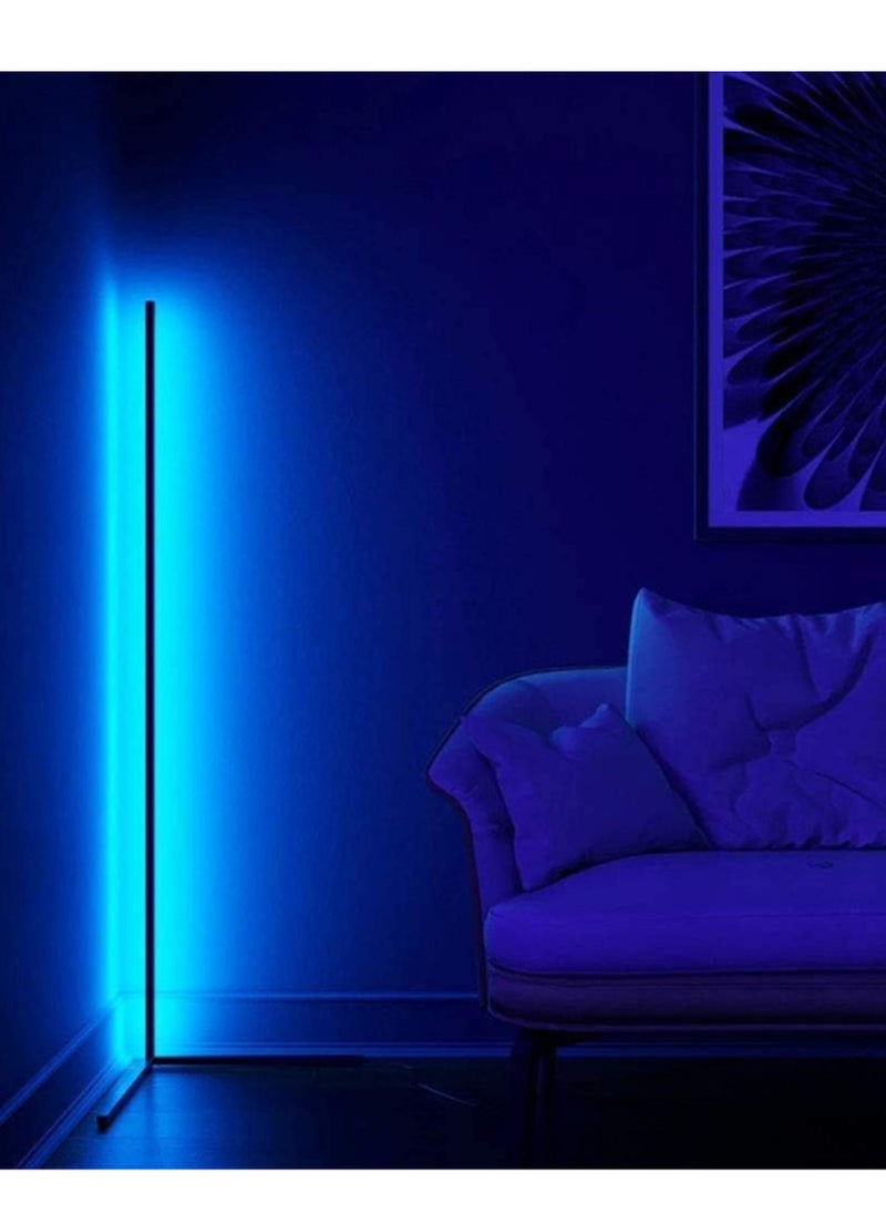 Generic - Modern Nordic LED Floor Lamp, Dimmable with RGB Multi Color Changing with Remote Control Lamp for Bedroom Living Room Office, 16 Million Colors, 140cm - Image 1