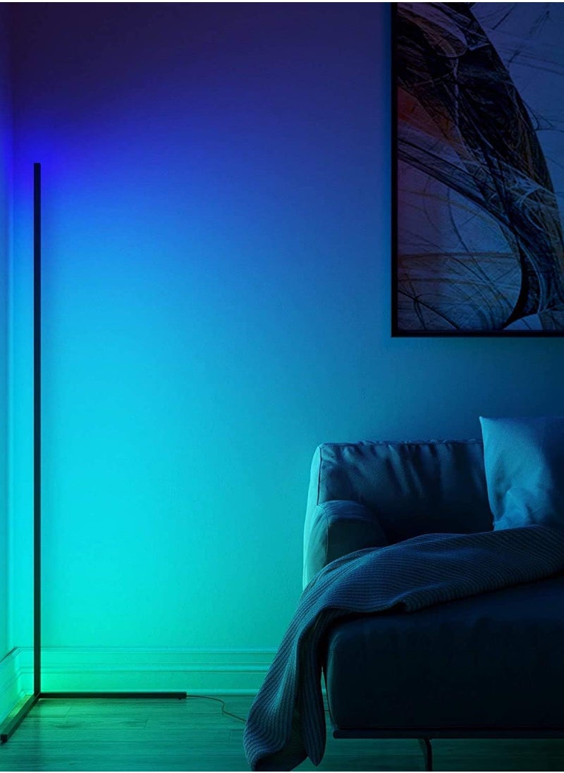 Generic - Modern Nordic LED Floor Lamp, Dimmable with RGB Multi Color Changing with Remote Control Lamp for Bedroom Living Room Office, 16 Million Colors, 140cm - Image 1