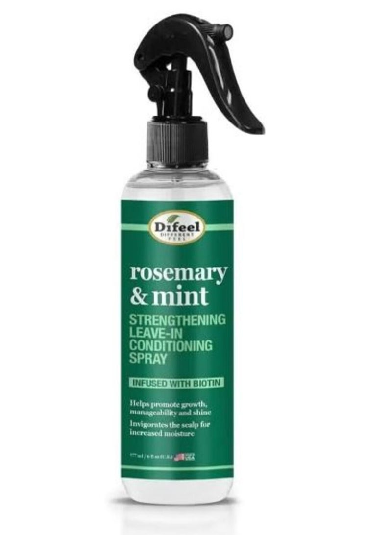 ديفيل بخاخ بلسم بدون شطف بإكليل الجبل والنعناع مع البيوتين - 177 مل - Image 2