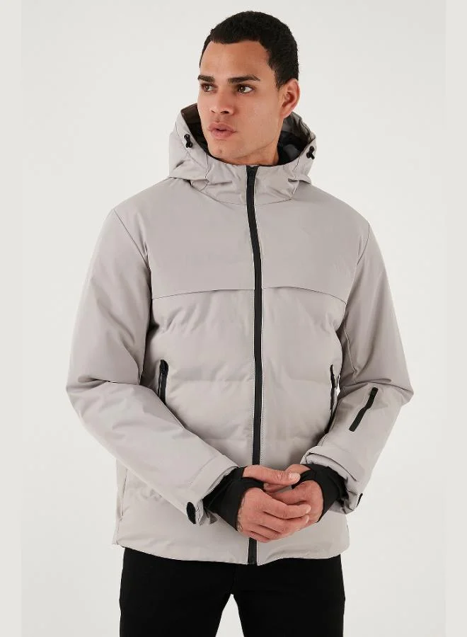 Buratti  Buratti Regular Fit Hooded Quilted Coat Men's COAT 497DEAN for Men | Best Price UAE