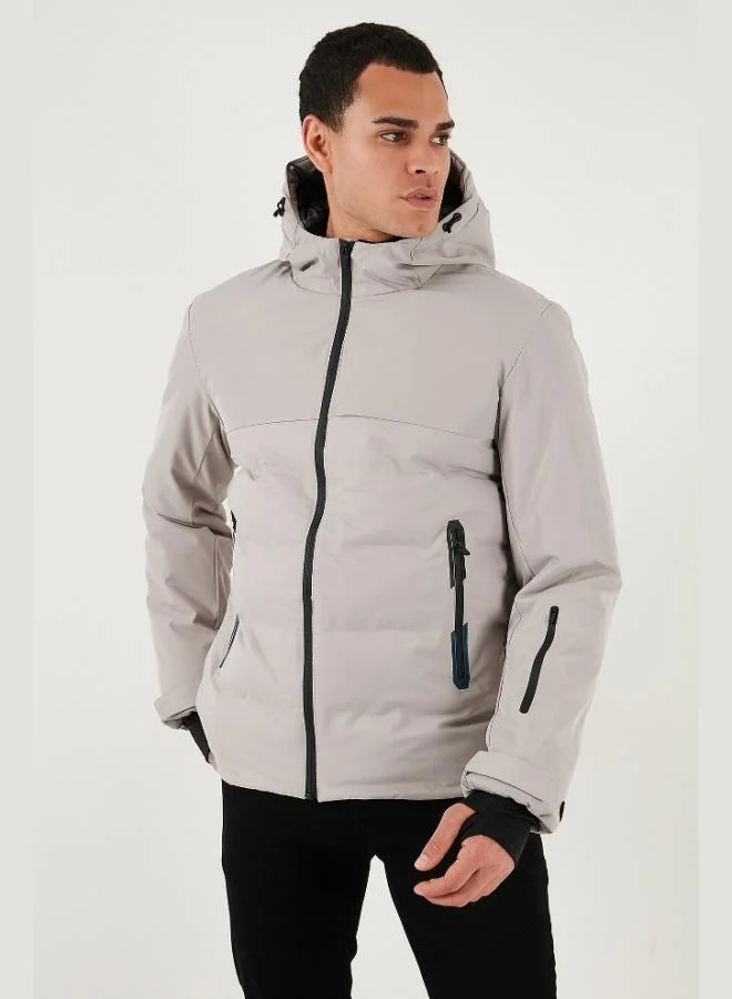 Buratti  Buratti Regular Fit Hooded Quilted Coat Men's COAT 497DEAN for Men | Best Price UAE