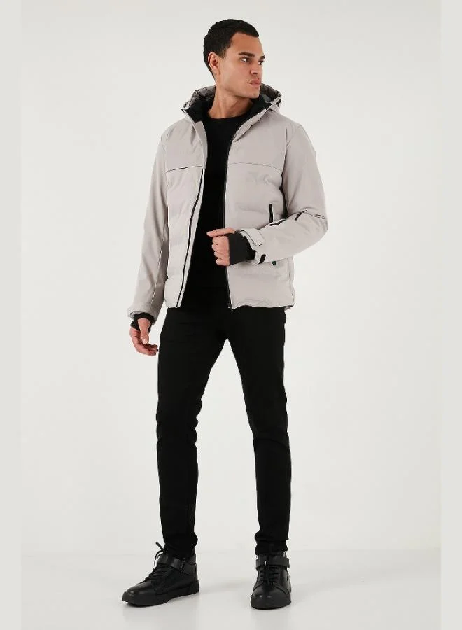 Buratti  Buratti Regular Fit Hooded Quilted Coat Men's COAT 497DEAN for Men | Best Price UAE