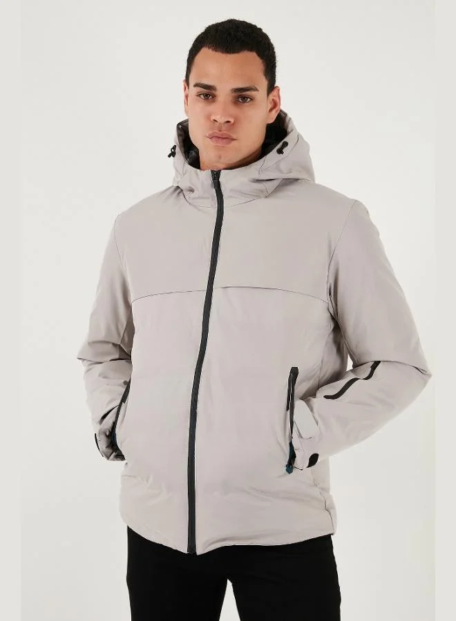 Buratti  Buratti Regular Fit Hooded Quilted Coat Men's COAT 497DEAN for Men | Best Price UAE