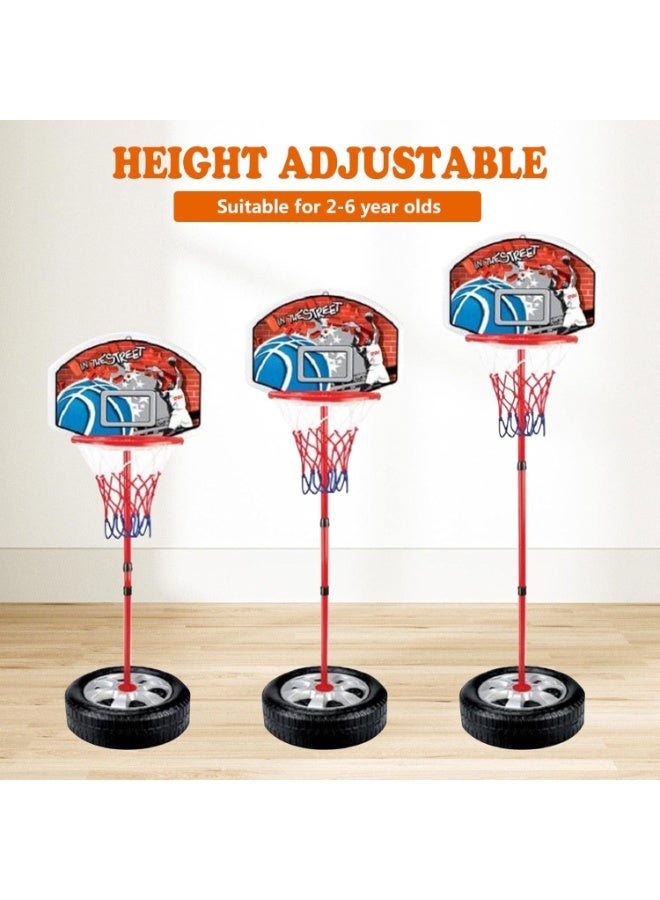 كينج سبورت Indoor Basketball Set with sound - Image 3