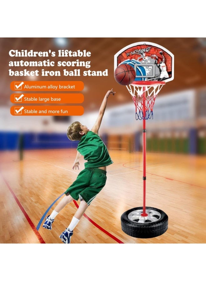 كينج سبورت Indoor Basketball Set with sound - Image 2