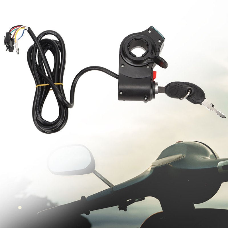 Digital Throttle Grip 12V To 99V Universal - Real-Time Digital Voltage Display Electric Scooter Throttle For Electric Scooter Accessory Replacement - Image 4