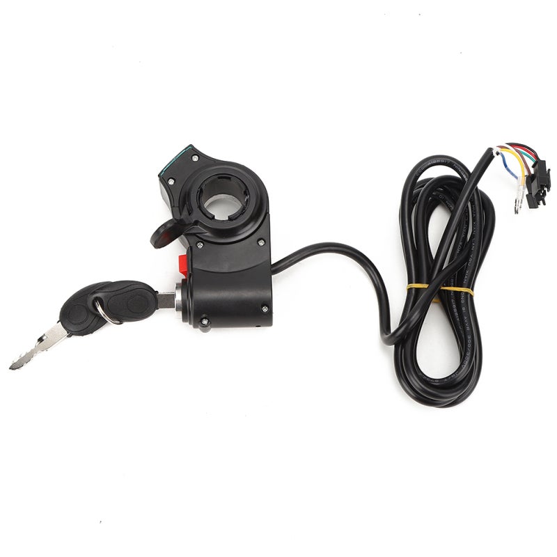 Digital Throttle Grip 12V To 99V Universal - Real-Time Digital Voltage Display Electric Scooter Throttle For Electric Scooter Accessory Replacement - Image 1