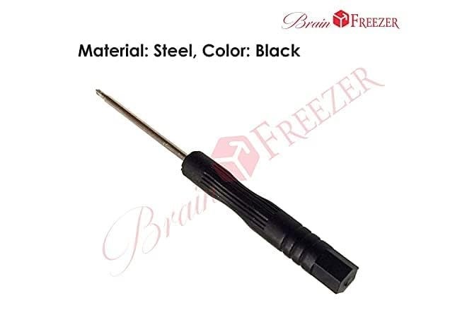 Brain Freezer Cross-Head Screw Driver Compatible with Phone Opening, Tools, Glasses, Watch Maintenance Repair Tool Black (PACK OF 1) - Image 2