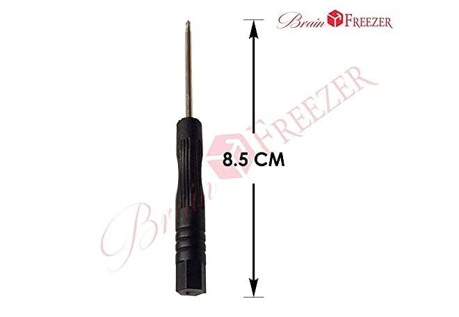 Brain Freezer Cross-Head Screw Driver Compatible with Phone Opening, Tools, Glasses, Watch Maintenance Repair Tool Black (PACK OF 1) - Image 3