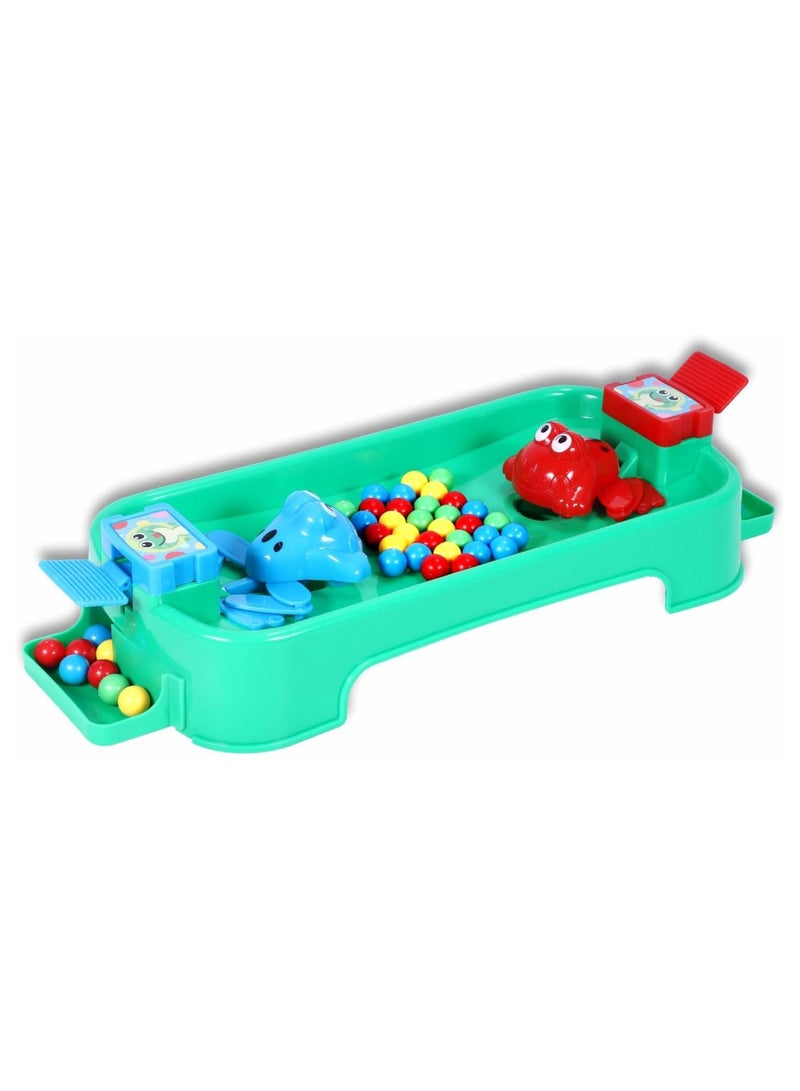توي زون لعبة الضفدع الجائع يأكل الفاصوليا من Toyzone | لعبة لوحية متعددة اللاعبين ثنائية اللاعبين | الحركة والمرح للأطفال | رمز اللعبة: 61014 - Image 1
