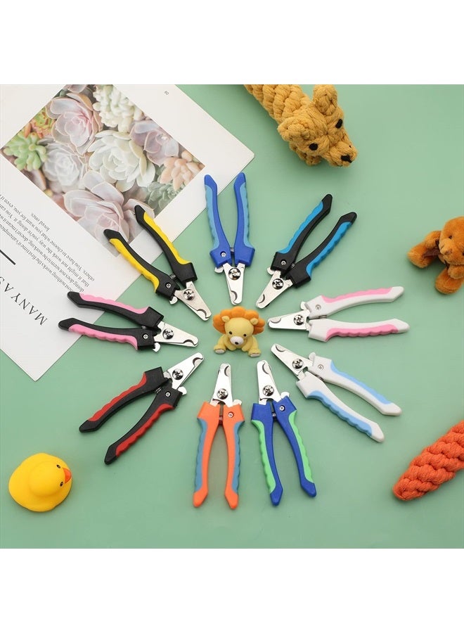 Lanties 9 Pcs Dog Nail Clippers Bulk Pet Nail Clippers, Dog Toenail Clippers Dog Nail Trimmer Dog Clippers for Grooming Nails Dog Claw Care for Small Medium Dogs - Image 5