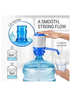 Manual Water Bottle Pump Portable Dispenser Pump, Easy to Carry for 5 Gallon Water Bottles, for Home, Kitchen, Camping, Garage, Workshop, Bottled Drinking Water Pump and Dispense - pzsku/ZE00EBA661E836FE4536FZ/45/_/1730284550/c6cf5269-cfeb-4cd2-8b1d-c4b400969a7c