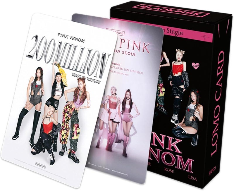 KPOPBTS Born Pink Photocards New Album 165 PCS/3 Pack Lomo Cards Gift for Blink Boys and Girls - Image 2