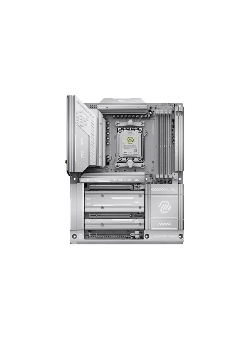 MSI MAG X870E TOMAHAWK MAX WiFi AM5 ATX Motherboard – DDR5 8400+ OC, PCIe 5.0 x16, Wi-Fi 7, 5Gb Ethernet, USB4 Type-C, HDMI 2.1, Bluetooth 5.4, High-End VRM & Thermal Design | 911-7E84-001 - Image 2