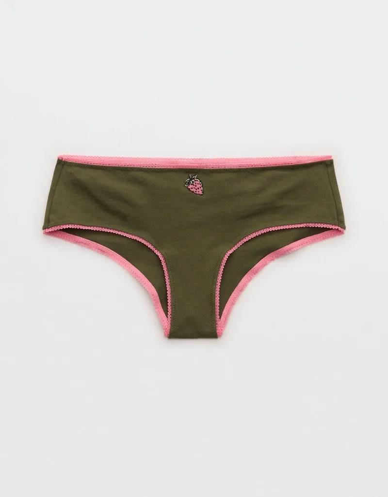 Aerie  Aerie Superchill Cotton Picot Cheeky Underwear for Women | Best Price UAE