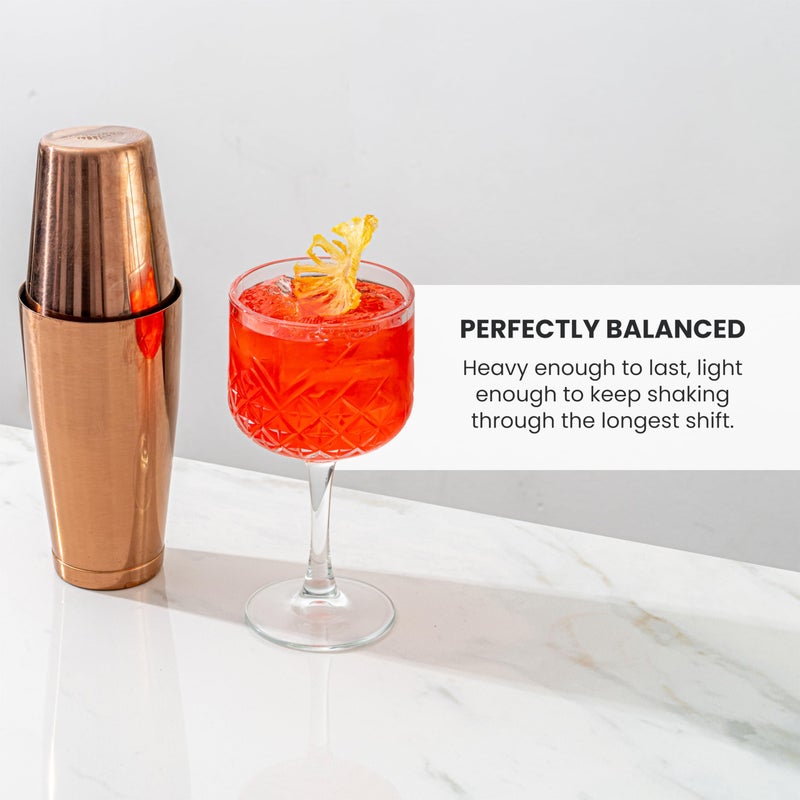 A Bar Above Professional Boston Shakers Set  18Oz Weighted & Unweighted Cocktail Shaker Set For Bartenders  Pro Bar Shaker  Made From Premium Stainless Steel 304  Essential Bars Tools For Drink Making - Image 4