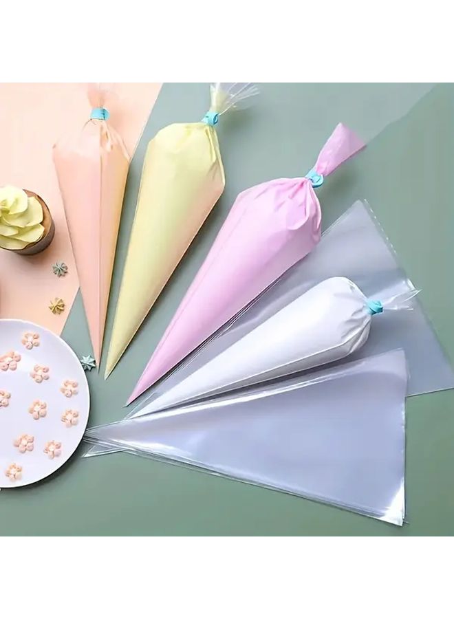 100 قطعة أكياس تزيين الكيك disposable لأدوات تزيين الكريم والمعجنات - Image 2