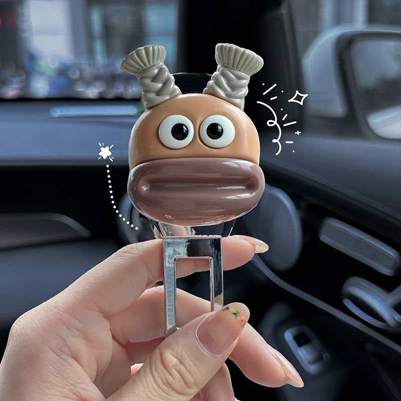 Funny Series 2026 New Car Seat Belt Clip - Anti-Strangulation Interior Accessory