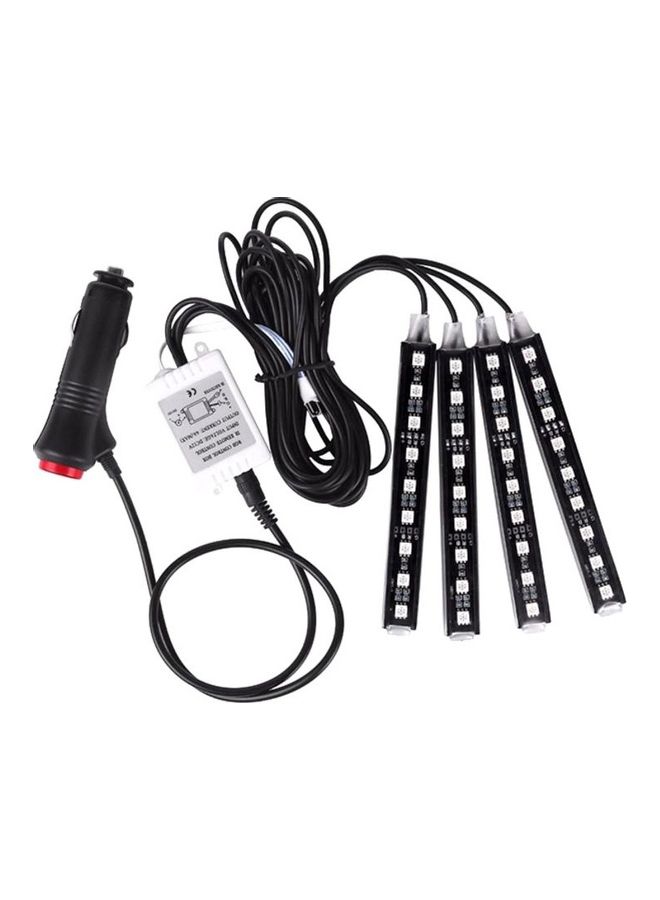 Loquat 4-Piece Car RGB LED Strip Light