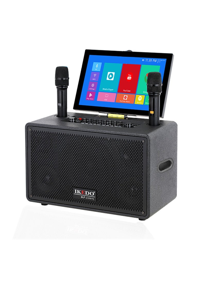 مكبر صوت حفلات الكاريوكي NTSS-2506 بشاشة لمس 18.5 بوصة | طاقة 200 واط RMS | نظام أندرويد 12 | بطارية 12 أمبير - Image 1
