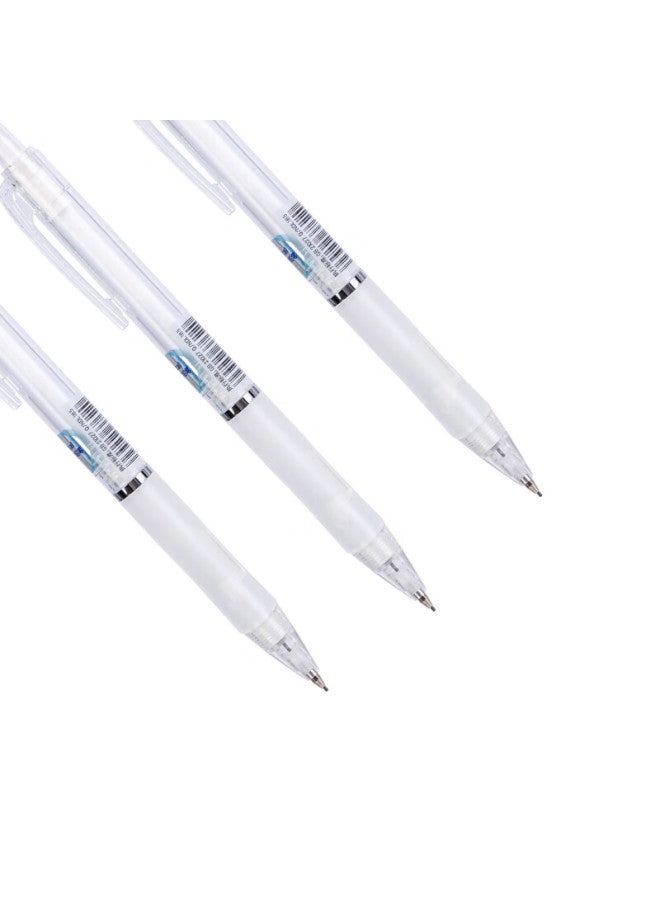 Deli 0.5mm Mechanical Pencil Set With Eraser Tip, Suitable For Student Exams And Handwriting Practice, 33156 White - Image 4