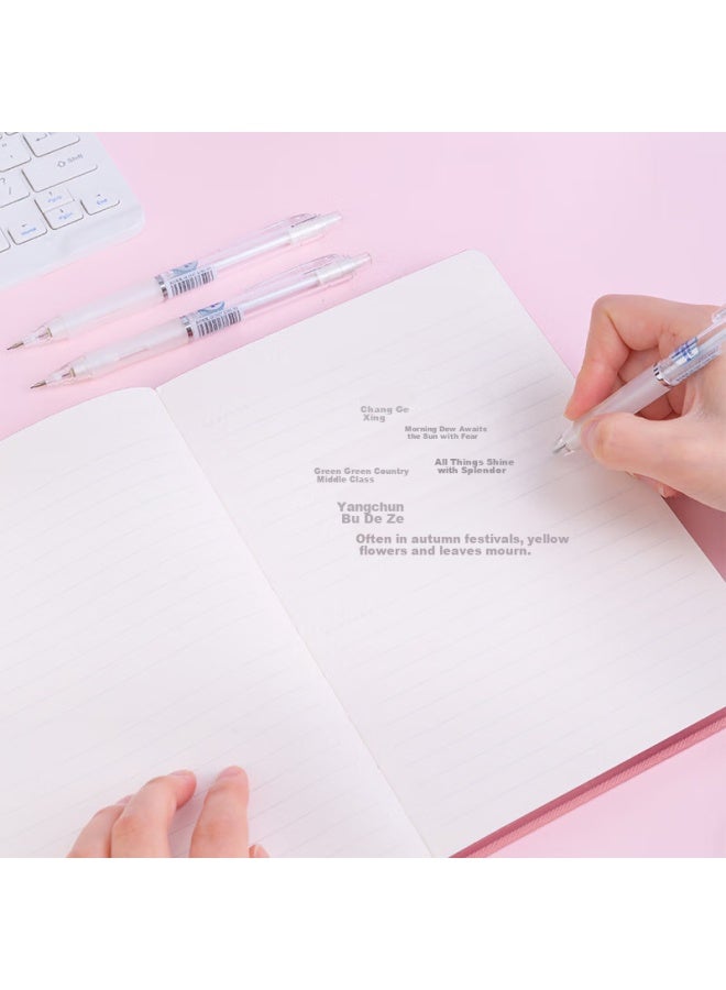 Deli 0.5mm Mechanical Pencil Set With Eraser Tip, Suitable For Student Exams And Handwriting Practice, 33156 White - Image 2