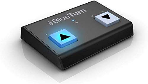 IK Multimedia iRig BlueTurn wireless page turner, backlit silent foot switches, Bluetooth LE, iPhone iPad Mac, pedal board with 3 mode configurations for sheet music, music stands, keynote controller - Image 3