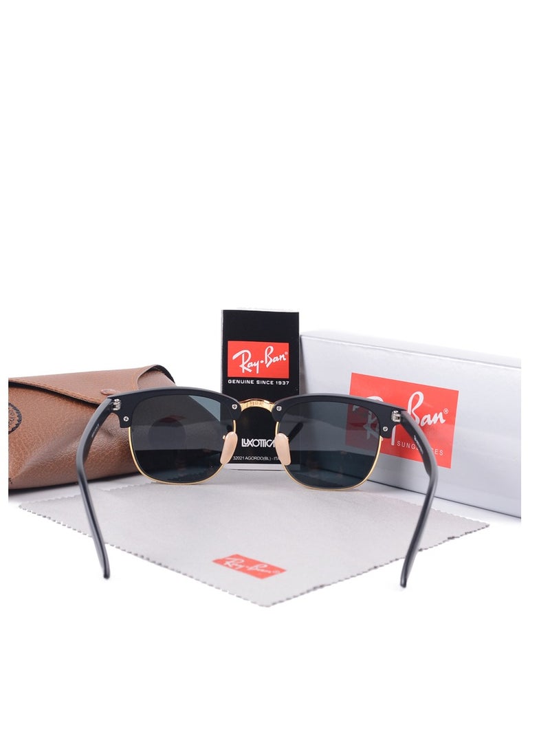 Ray-Ban - Ray-Ban Classic Pilot Sunglasses Gold Framed with Grey UV Lenses - Image 1