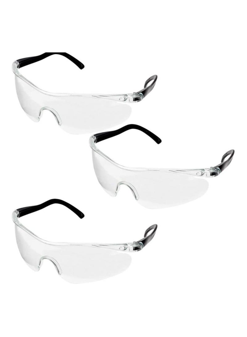 KASTWAVE Transparent Eyes Protective Glasses Full Eyes Protection Goggles for Kids men and women, Prevent Droplets and Waterproof, Windbreak sand for Outdoor, Bike Race, Travel, Pool Swimming Party - Image 1