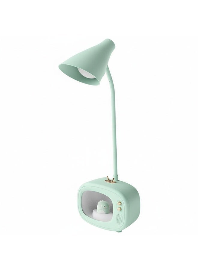 Alarm Clock Luminous Led Large Screen Green 13.5x7.5x4.5cm & Rechargeable LED desk lamp with decorative touch screen Bundle - Image 3