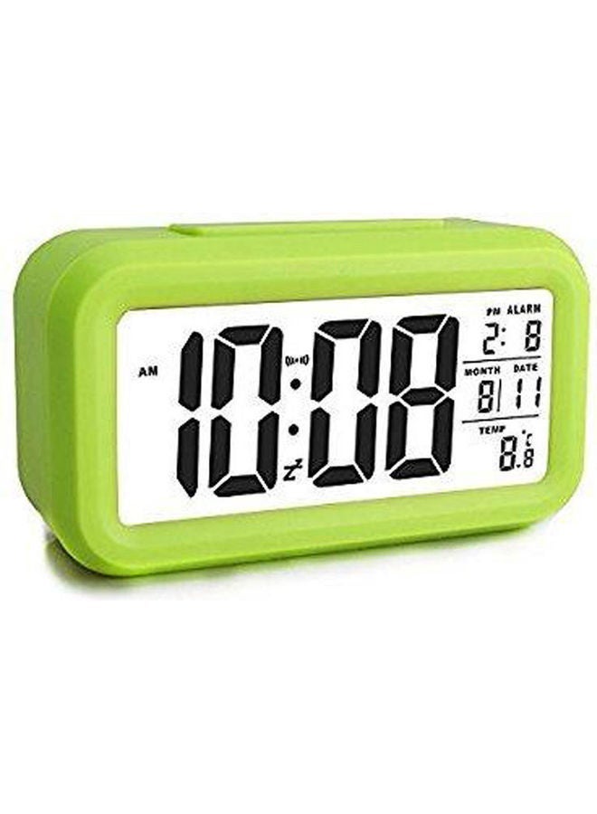 Alarm Clock Luminous Led Large Screen Green 13.5x7.5x4.5cm & Rechargeable LED desk lamp with decorative touch screen Bundle - Image 2