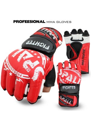 Spall Professional MMA Gloves Half Finger For Kickboxing Muay Thai Boxing Fighting Wrestling Sparring Sports Training For Men And Women - pzsku/ZE00FE3A942857DC2AE25Z/45/_/1646920575/ab59a700-3242-4c3e-b16c-c1d096bd4db0